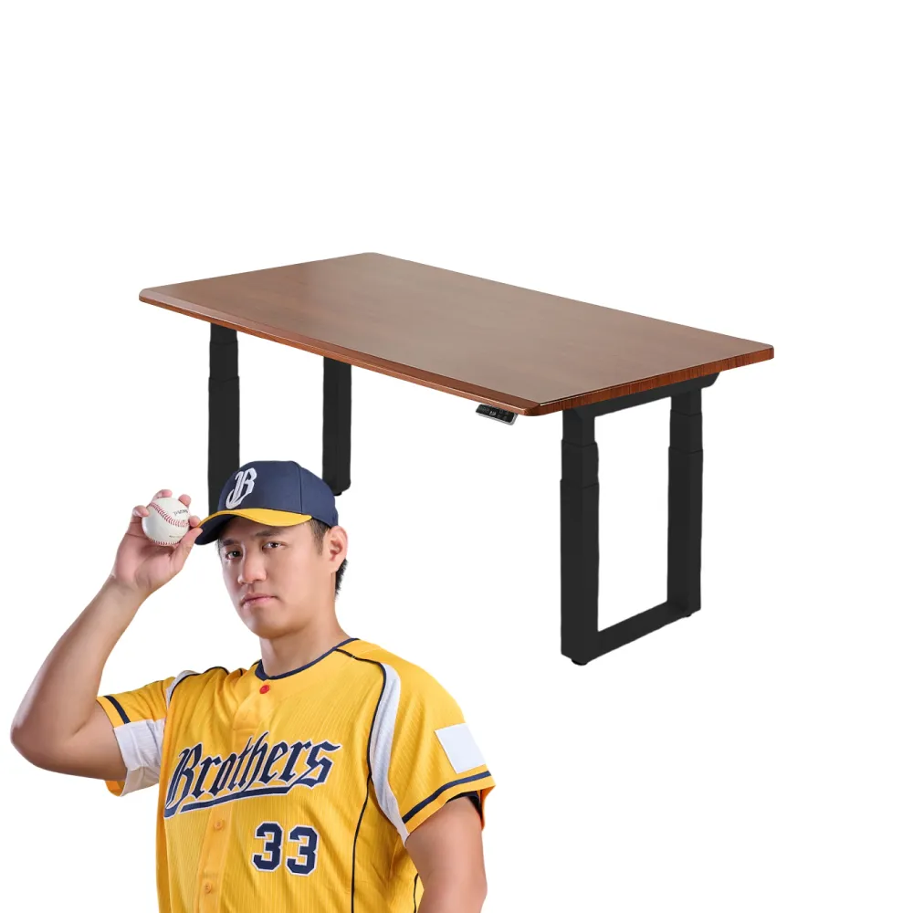 【FUNTE】Force 大型電動升降桌/纖維板 160x90cm 八色可選(辦公桌 電腦桌 工作桌 主管桌 餐桌)