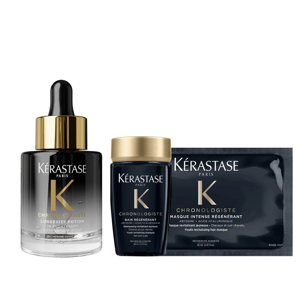 【KERASTASE 巴黎卡詩】黑鑽極萃逆時頭皮精華 30ml (頭皮精華/頭皮保養/養髮)