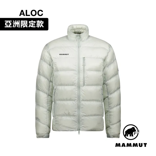 【Mammut 長毛象】Gravity Zip-In Jacket AF 日系保暖立領羽絨外套 鼠尾草銀綠 中性款 #1013-03730