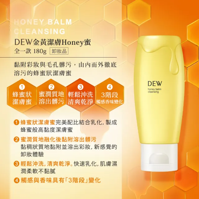 【Kanebo 佳麗寶】買1送1★DEW 水潤潔膚/Honey蜜/洗顏皂霜/奶蓋皂