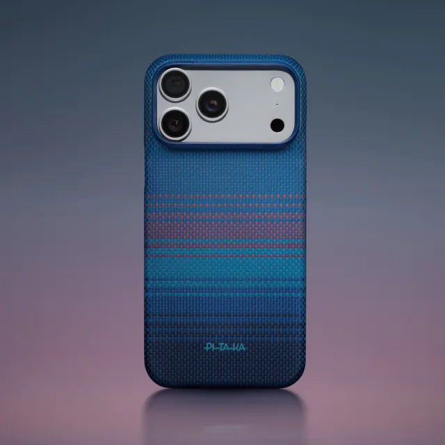 【PITAKA】iPhone18/17 Pro 航太纖維超薄磁吸手機殼(輕如羽毛 極為纖薄)
