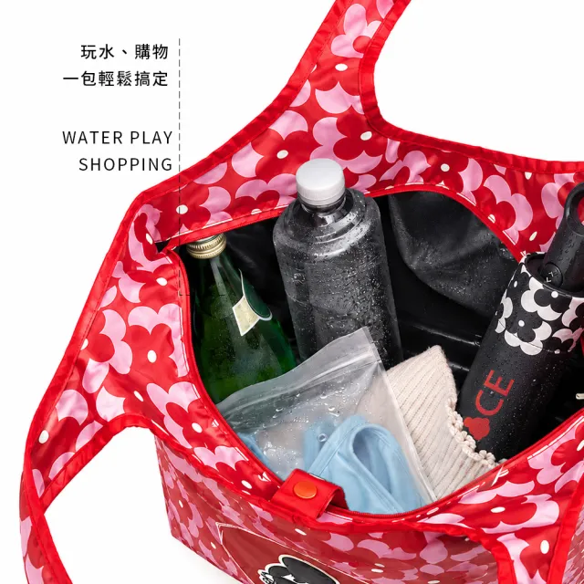 【HAPPYFACE】甜心EMMA保冷保溫摺疊購物袋 組合價(H41285)