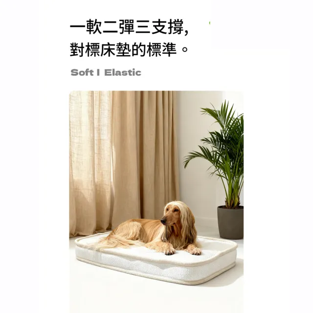 【IPSKY】中型犬專用狗狗床墊 高彈寵物狗床 防水可拆洗狗窩 寵物睡床 狗狗睡墊 室內寵物窩墊