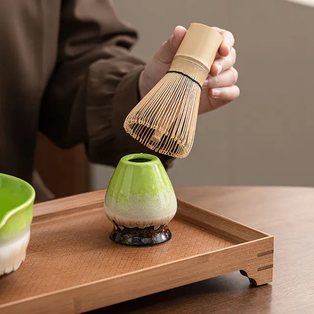 【FONMOST】抹茶茶具組五件套 抹茶茶道組 茶筅組 抹茶碗 茶筅 茶匙 茶篩 抹茶工具組 茶具組 抹茶沖泡