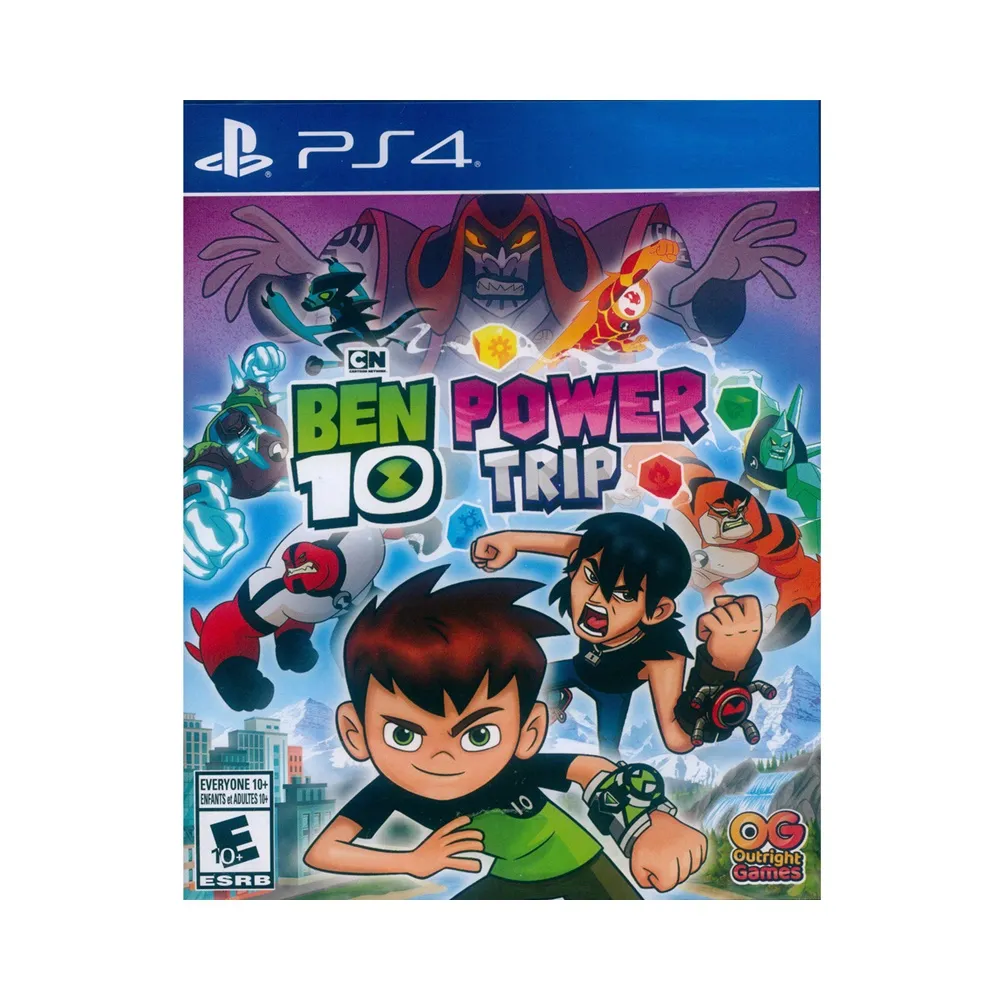 【SONY 索尼】PS4 少年駭客：威力旅程 中英文美版(Ben 10: Power Trip)