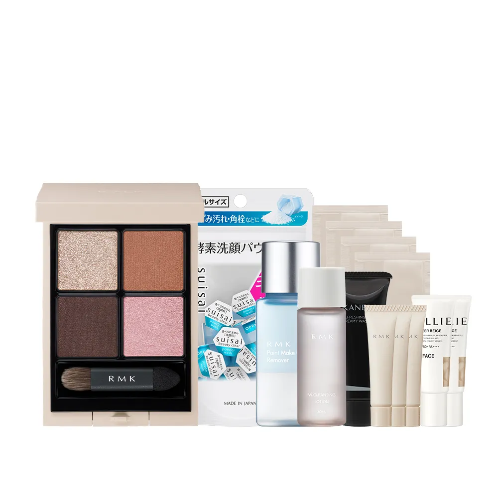 【RMK】立體調色眼盤 4.6g (多色任選)(加贈潔膚粉霜組)