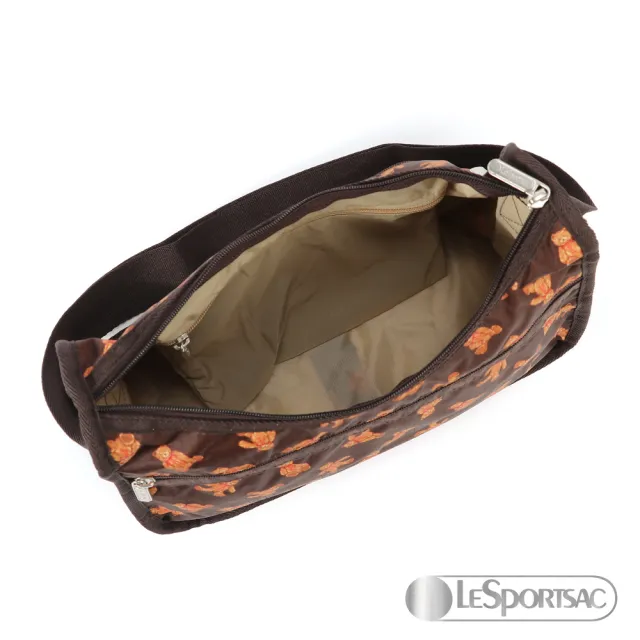 【Lesportsac】Standard 側背水餃包/流浪包(經典泰迪)
