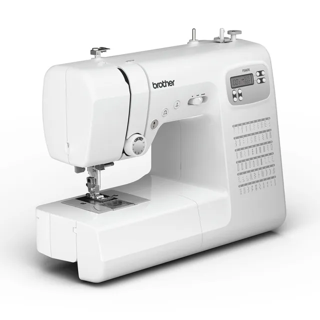 【Brother 兄弟牌】電腦型懷特天使縫紉機 FS-60X(自動調整針距/內建60種花樣/自動穿線)