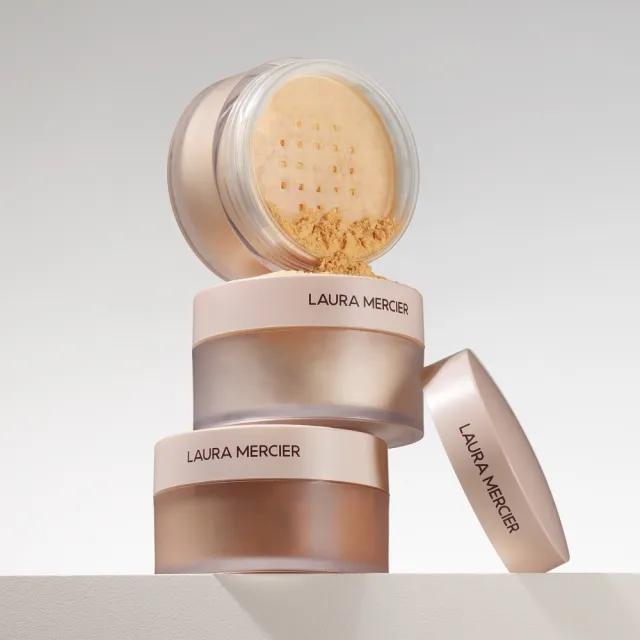 【LAURA MERCIER 蘿拉蜜思】煥顏透明柔霧蜜粉 20g(保濕升級版/光澤感/水光感)