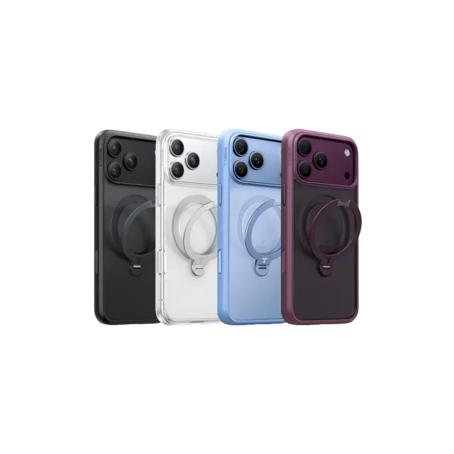 【TORRAS 圖拉斯】Ostand Q3 Spin iPhone 18系列四象限支架防摔手機殼