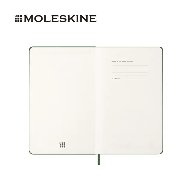 【MOLESKINE】2027 12個月日記硬皮手帳 - L型/綠