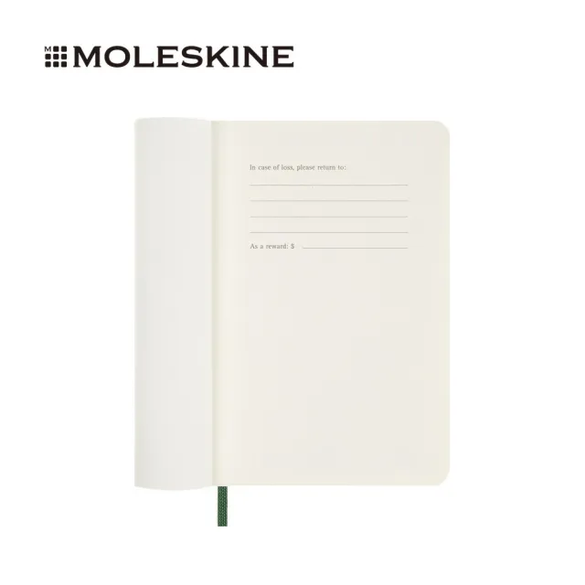 【MOLESKINE】2027 12個月日記軟皮手帳 - 口袋型/綠