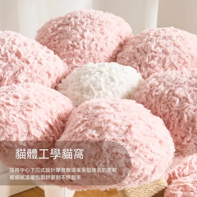 【佳美多】貓爬架 貓窩 貓跳台 木質貓爬架 劍麻抓柱 寵物貓架 多層休憩空間 劍麻纖維柱供磨爪