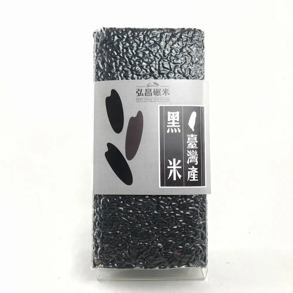 【弘昌碾米】非糯性黑秈糙米-1kg(小農契作黑米 黑糙米 黑秈糙米)