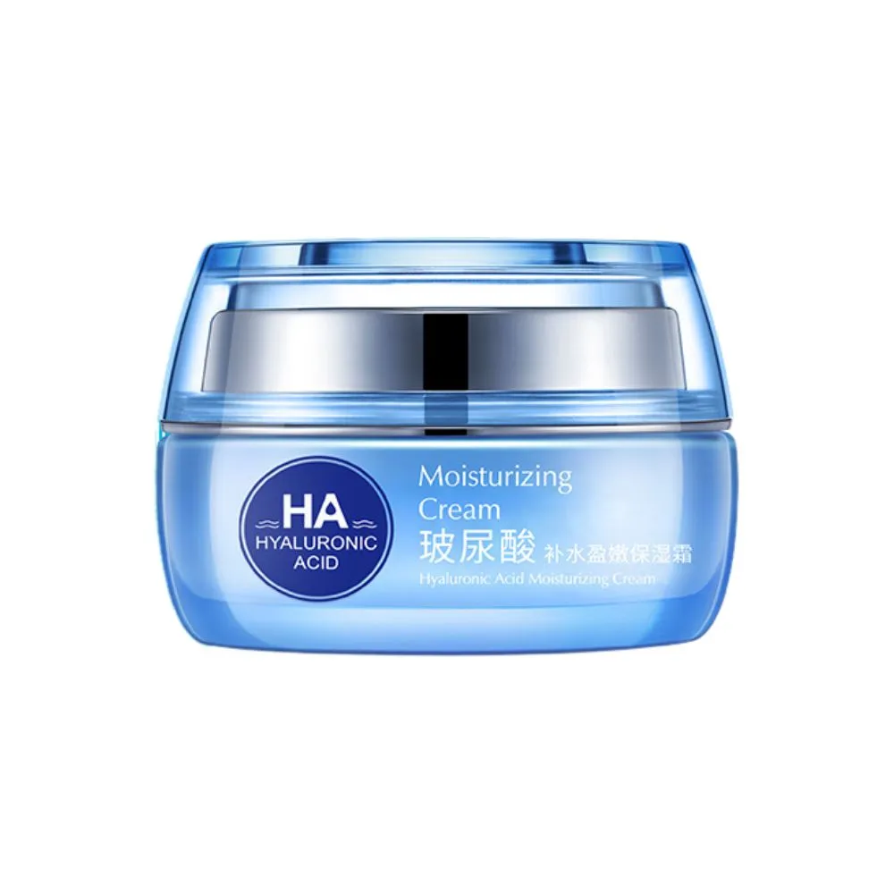 【iBloom】BIOAOUA泊泉雅玻尿霜補水盈潤保濕霜 50g(保濕 玻尿酸 精華液 補水 修復)