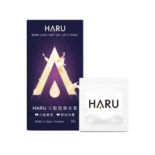 【HARU 含春】熱愛不嫌累保險套綜合組(10入*4盒 共40入)