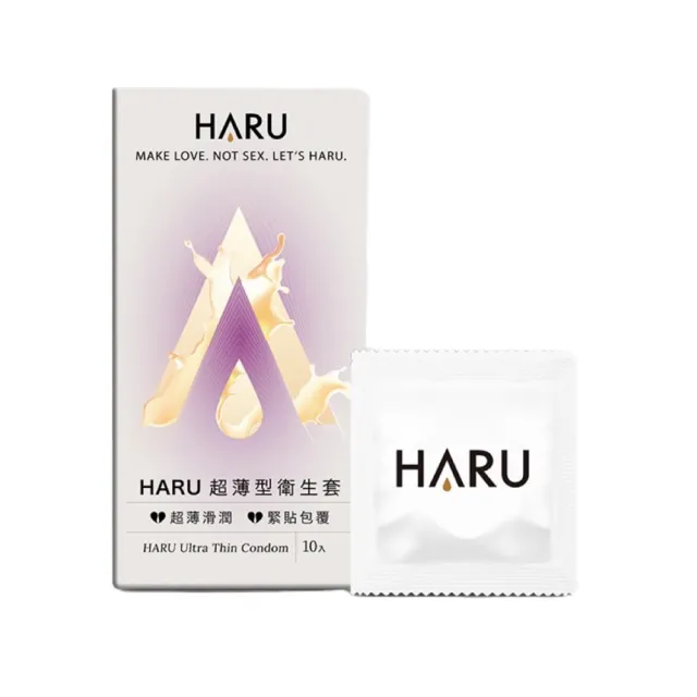 【HARU 含春】熱愛不嫌累保險套綜合組(10入*4盒 共40入)