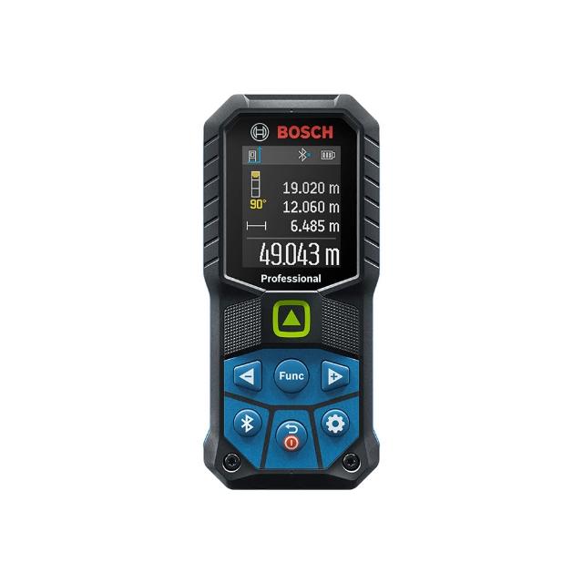【BOSCH 博世】50米藍牙綠光雷射測距儀 含保護套 (GLM 50-27 CG)