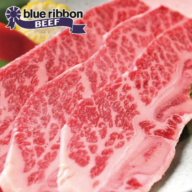 【勝崎生鮮】美國CAB藍帶凝脂帶骨牛小排6片組(100公克±10% / 1片)