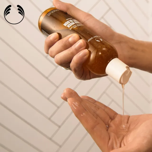 【THE BODY SHOP 美體小舖】琥珀黑麝香沐浴膠-250ML(沐浴乳/香氛沐浴)