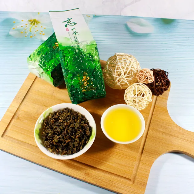 【龍源茶品】(定期配)杉林溪藏香甘醇烏龍茶葉150gx4包(共1斤/無焙火/附提袋/生青茶)