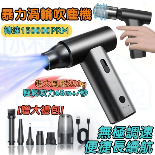 【小不記】暴力風槍/吹葉機/吹塵槍/吹水機/吹塵機/吹風機/鼓風機(洗車打蠟吹乾吹塵 居家清潔除塵)