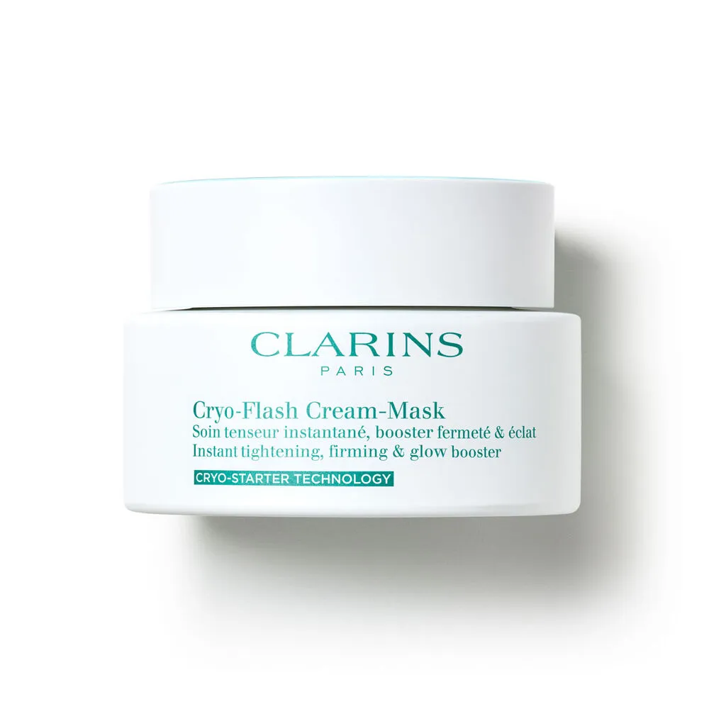 【CLARINS 克蘭詩】冰晶緊緻凍膜75ml(撫平細紋、縮小毛孔 面膜)