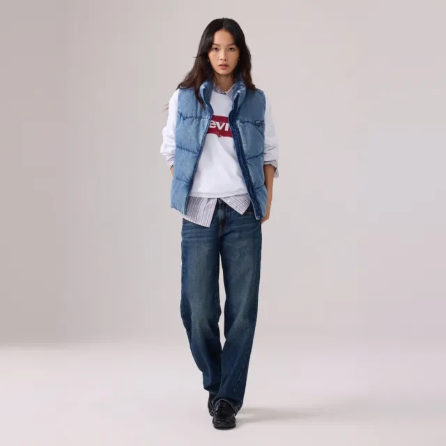 【LEVIS】Palmer 羽絨背心 女生上衣 熱賣單品 009BG-0000
