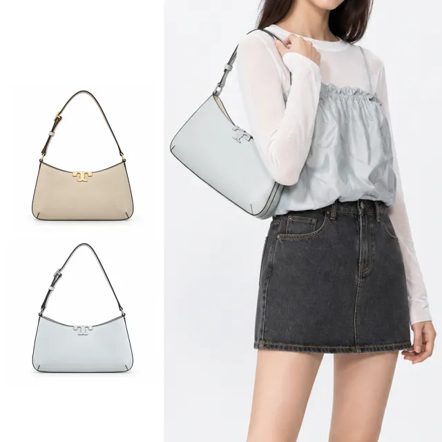 【TORY BURCH】ELEANOR SLIM 荔枝紋手提肩背包(多色選)