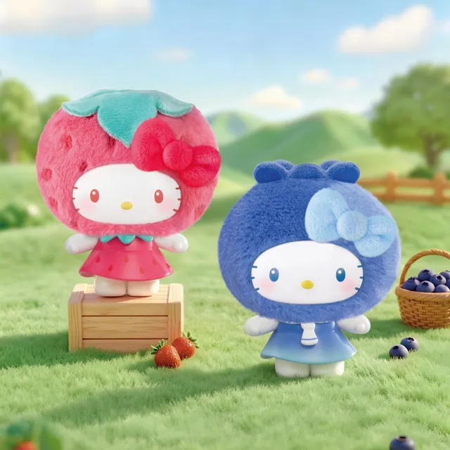 【YENDAR 研達】三麗鷗HELLO KITTY 水果屋系列盲盒[單盒](夢幻場景)