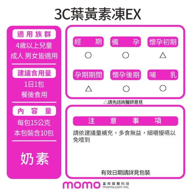 【funcare 船井生醫】3C葉黃素凍EX10包/盒(游離型/花青素/蝦紅素/海藻DHA/木糖醇/維生素A/晶亮升級)