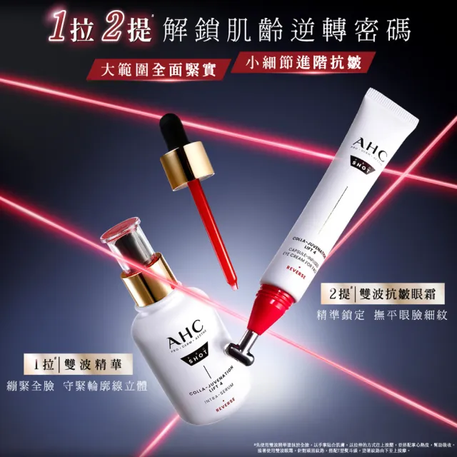 【AHC】醫美科研雙波抗老多肽膠原抗皺眼霜30ml(眼霜/抗老/膠原蛋白)
