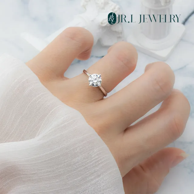 【JR.L JEWELRY】IGI 1克拉 最白D色最完美車工ideal cut 永恆旅行鑽石項鍊 綜合賣場(培育鑽石 鉑金)