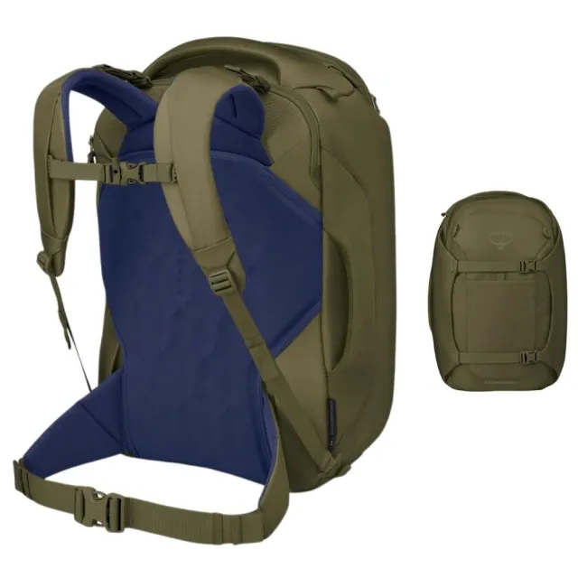 【Osprey】雙11 ☆26新改款☆Sojourn Porter 46L 多功能旅行背包 Moss Green | 背包旅行 登機包
