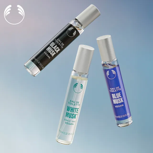 【THE BODY SHOP 美體小舖】白麝香魅力加氛組(EDT香水30ML+9.5ML)