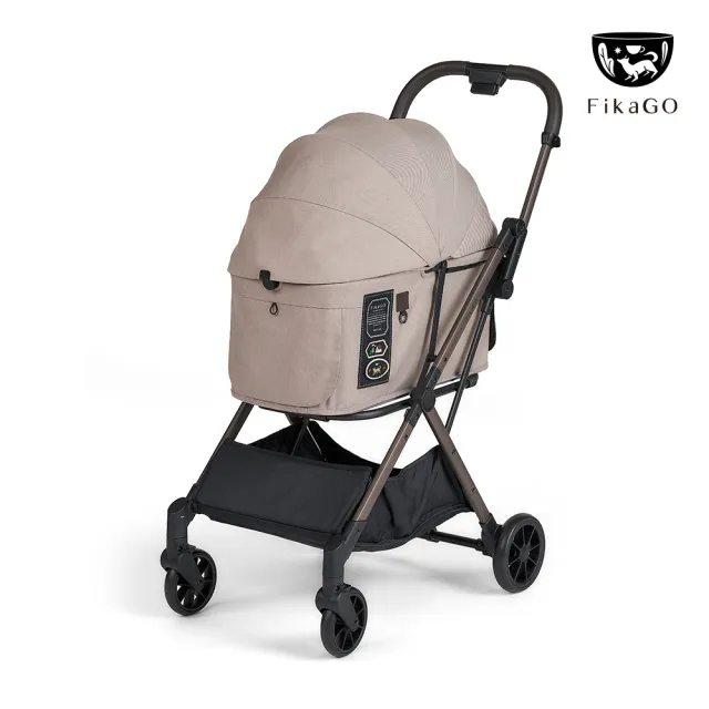 【FikaGO】北歐風寵物推車FREE TO GO 2(一秒自動收摺)