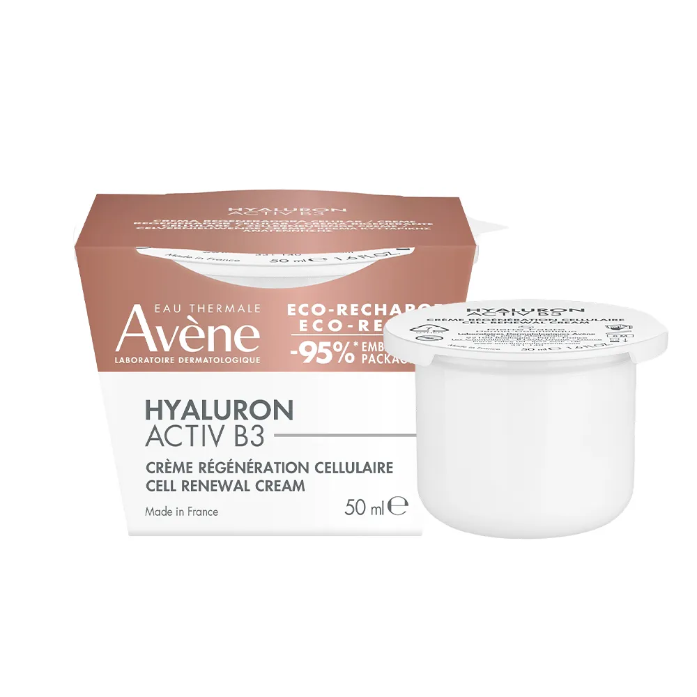 【Avene 雅漾】官方直營 B3彈力透亮精華霜50ml(補充包/補充蕊)