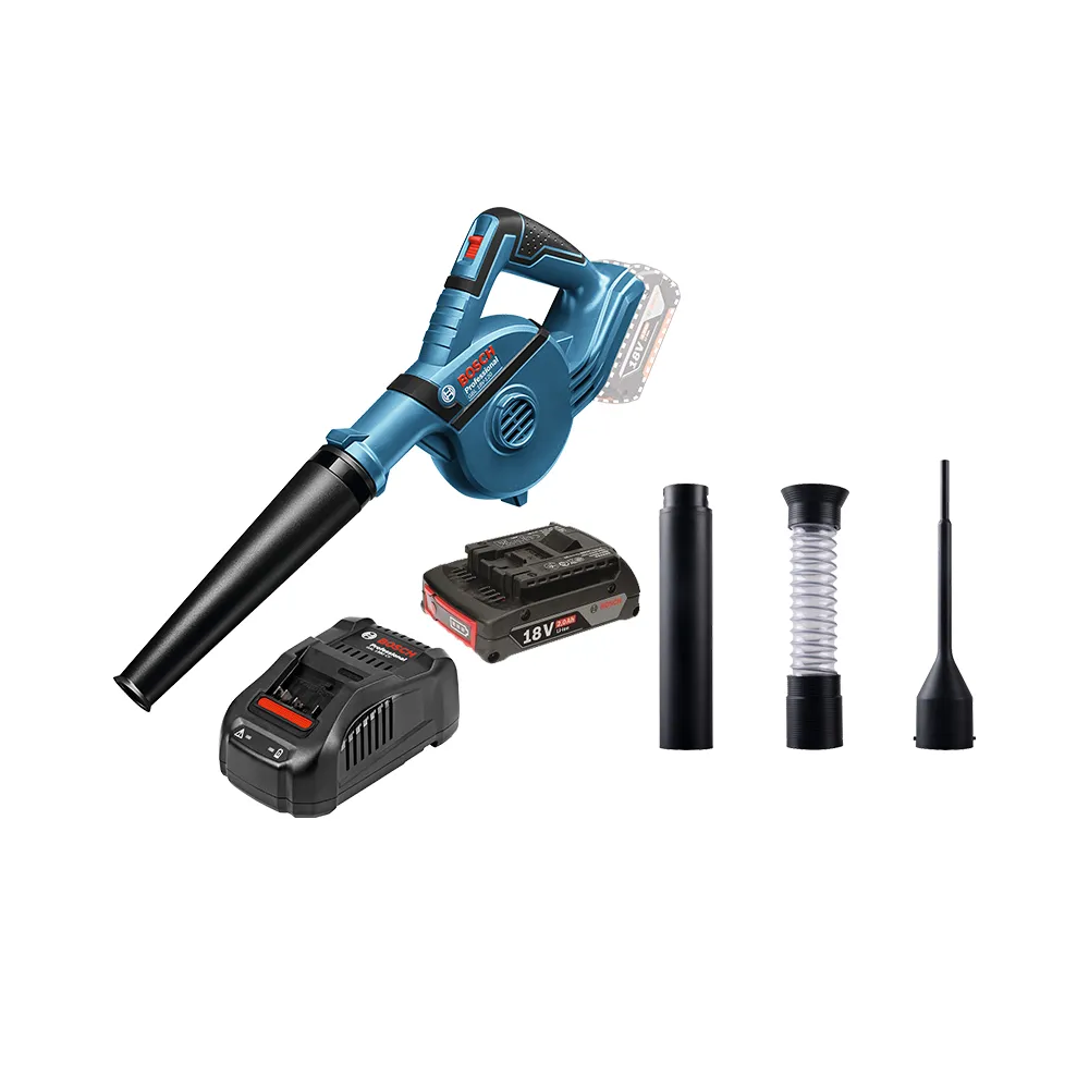 【BOSCH 博世】18V鋰電鼓風機套裝 GBL 18V-120 2.0Ah