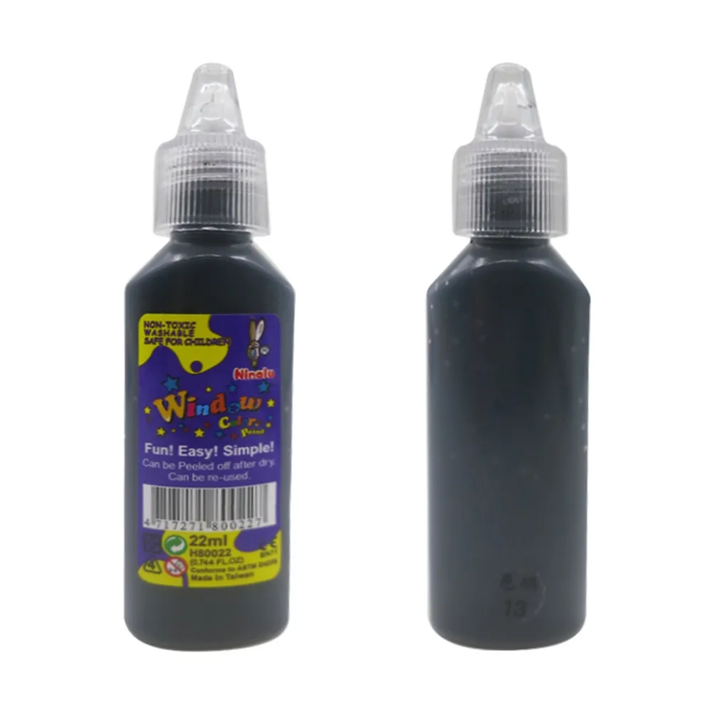 【愛玩色創意館】愛玩色 兒童無毒彩繪玻璃貼- 彩膠筆 22 ML - 色號 22 單支(台灣製)