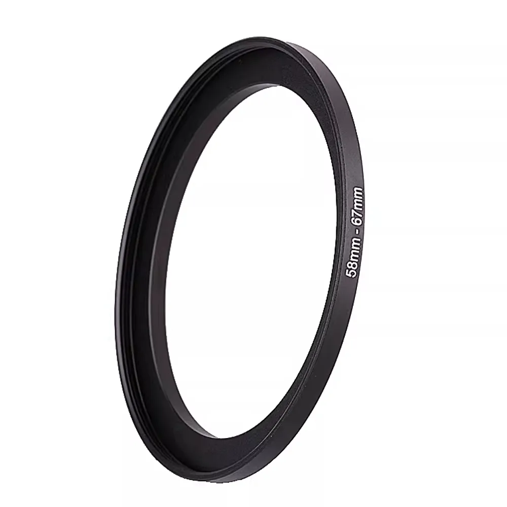 58-67濾鏡轉接環 58mm-67mm濾鏡接環保護鏡轉接環 58-67轉接環 58轉67接環(小轉大順接)