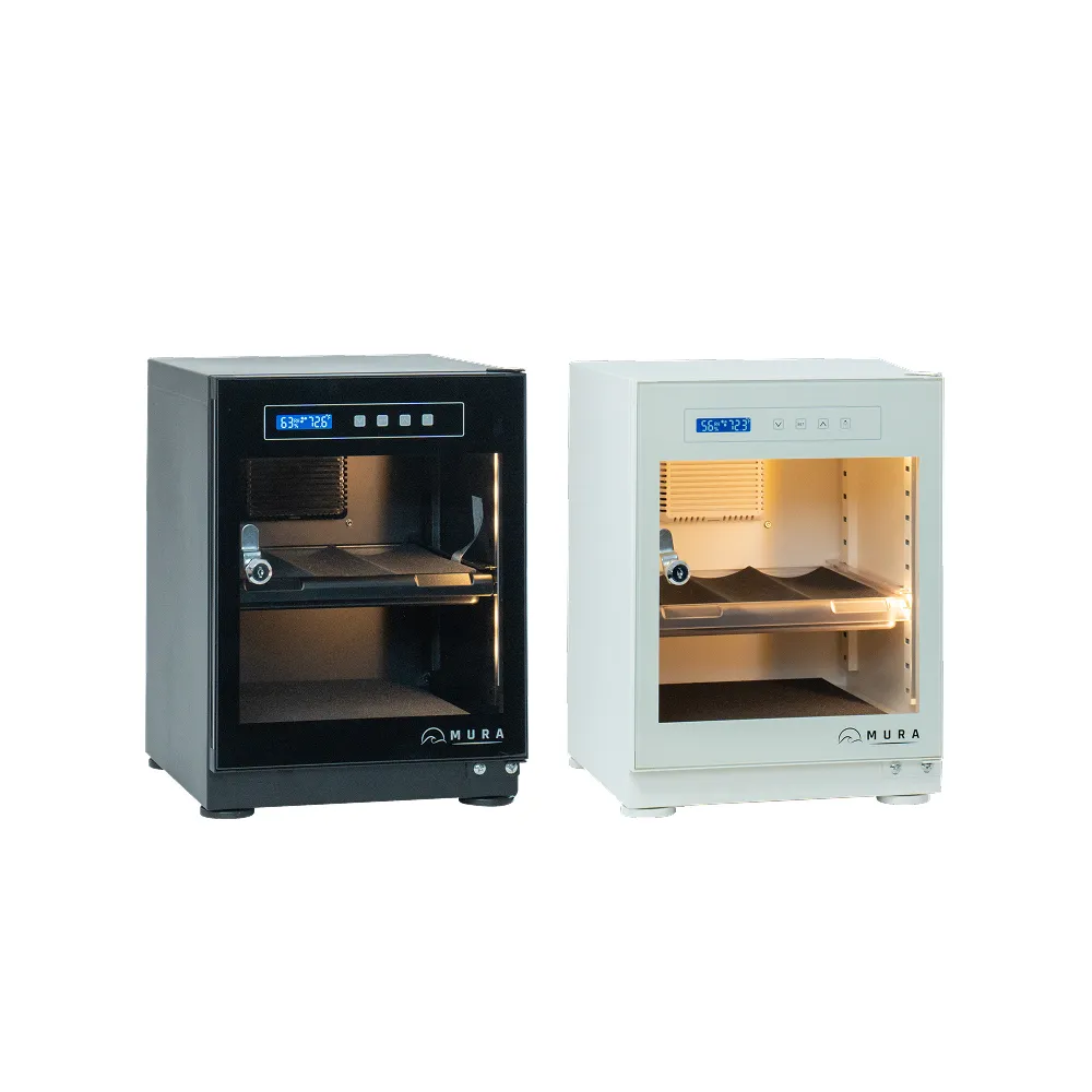 【MURA】30公升全功能電子防潮箱 MU-30TD(永恆箱/除濕/殺菌/省電/霧雪白/暗夜黑)