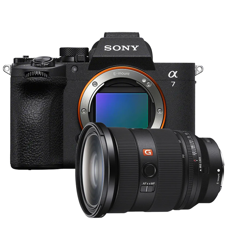 【SONY 索尼】數位單眼相機 ILCE-7M5+FE 24-70mm F2.8 GM II 頂級標準變焦鏡組(公司貨 保固18+6個月)