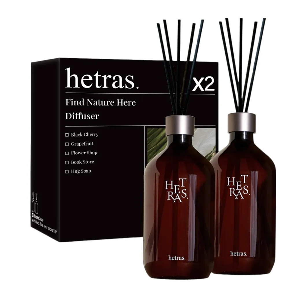 【HETRAS】韓國 首席調香師擴香 500ml 兩入一組 韓國擴香 擴香瓶 室內 居家香氛 禮物 GD 五星級飯店 小雛菊
