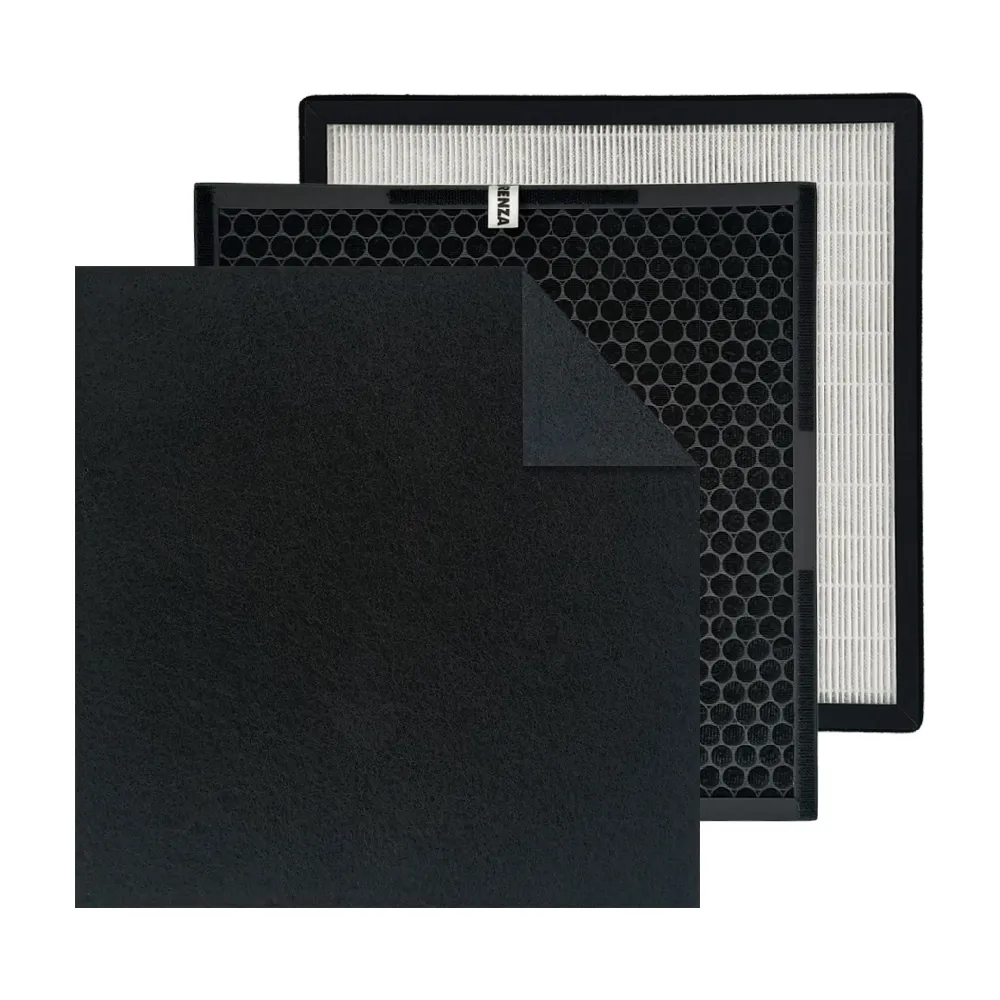 【RENZA】適用HERAN 禾聯 HAP-250F HAP-250F1 250F1 空氣清淨機(2合1HEPA+活性碳濾網 濾芯)