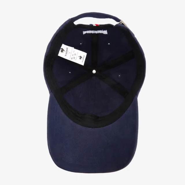 【LE COQ SPORTIF 公雞】棒球帽 鴨舌帽 帽子 藏青色 LYY03301