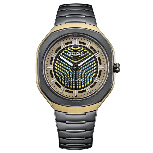 【CITIZEN 星辰】GENTS 光動能50週年限定 台灣限量 超級鈦 結構色時尚腕錶 錶 週年慶 雙11 (BJ6569-59X)