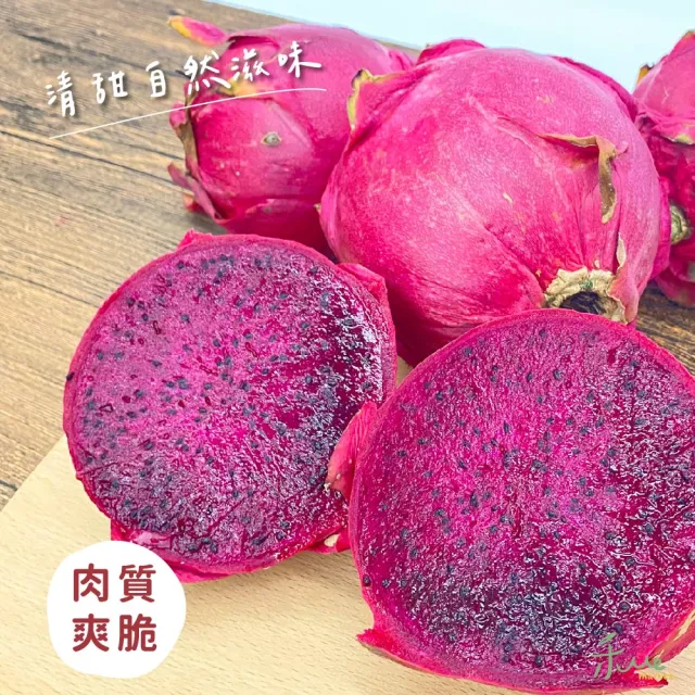【禾ME】特大紅肉火龍果5斤1盒(約5-6顆)雙十一組合