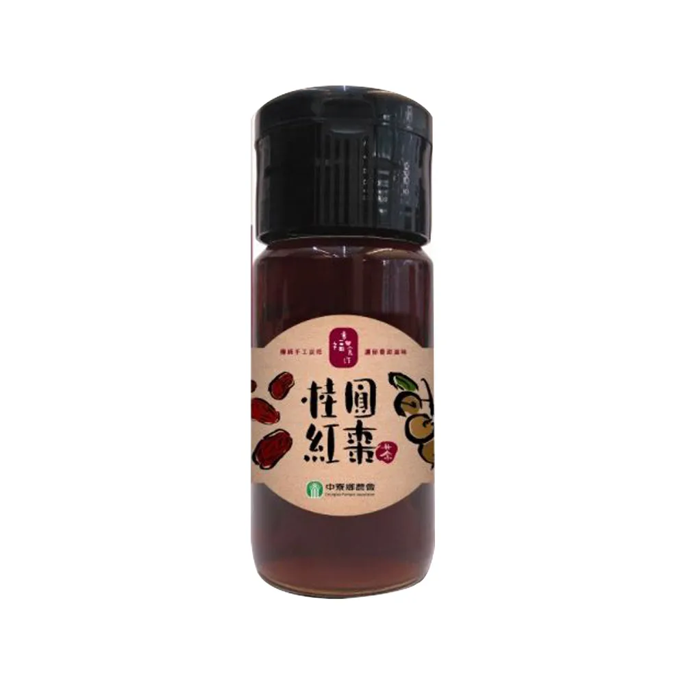 【中寮農會】黑糖桂圓紅棗茶700gX1瓶