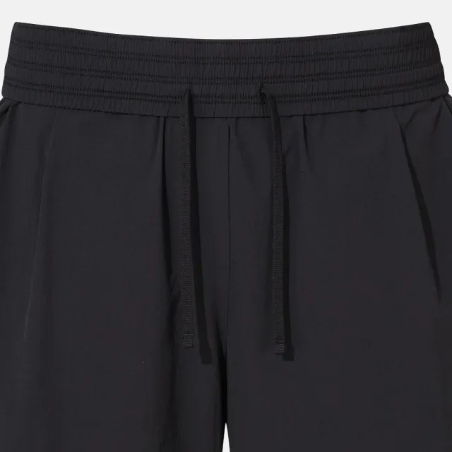 【DESCENTE】長褲 女 闊腿褲 快排 WOMENS WOVEN WIDE FIT PANTS 黑 SR322PPT72-BLK0
