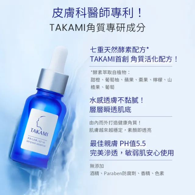 【TAKAMI】官方直營 小藍瓶隨身旅行組10mlx6 前導精華